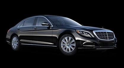 Mercedes S550/airport shuttle service