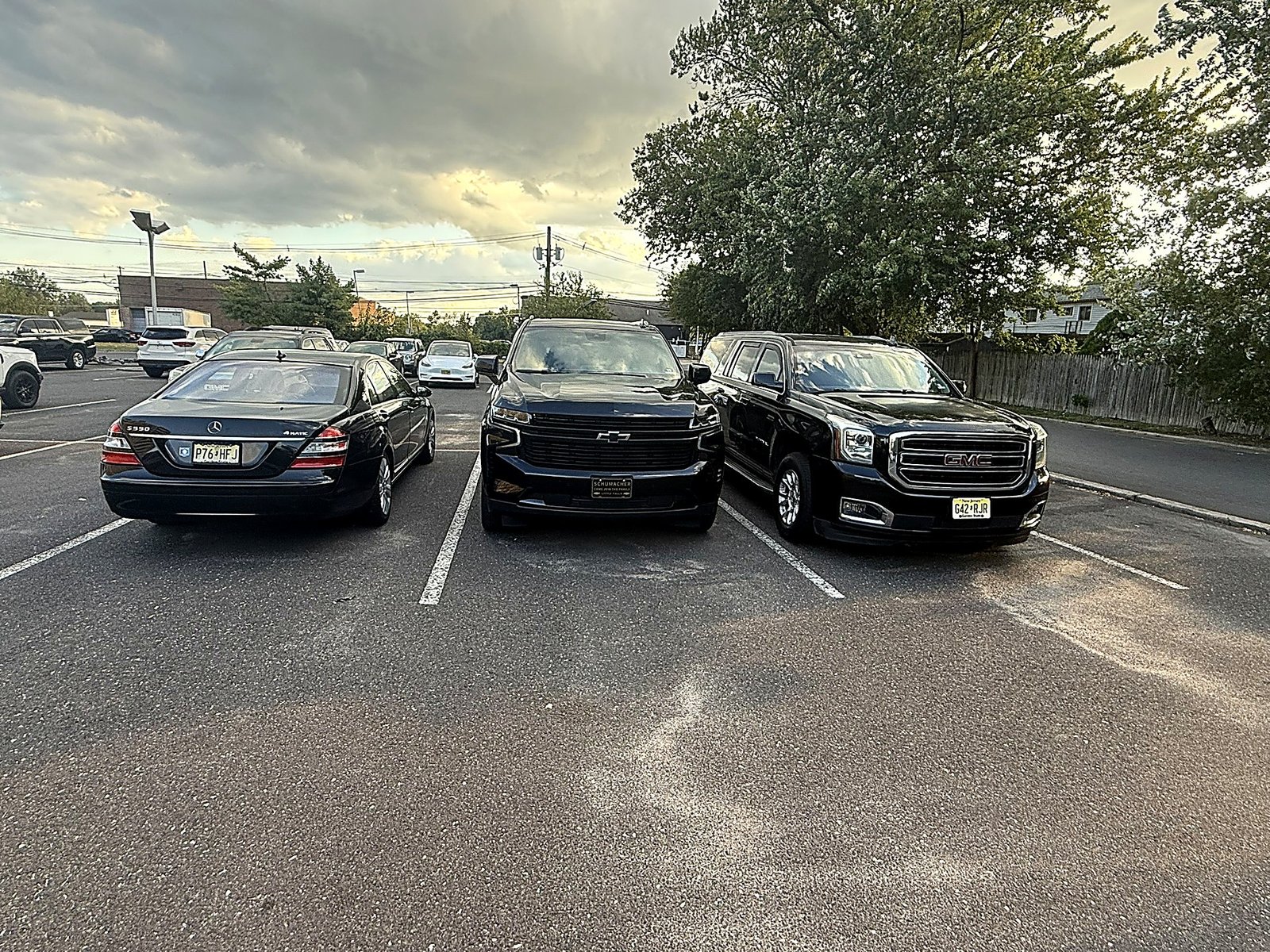 Luxury sedan and SUV fleet lineup